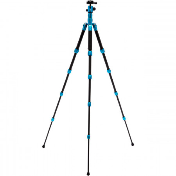 Штатив MeFOTO Backpacker S Aluminum - Blue (BPSABLU) с моноподом